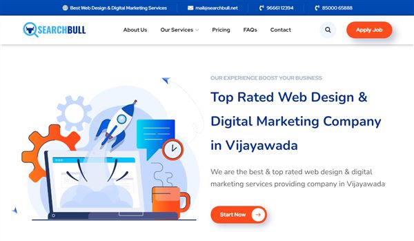 SEARCHBULL - Best Digital Marketing & Web Design Agency Vijayawada